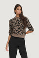 Pullover Jacqueline de Yong JDYLORRAINE ANIMAL L/S PULLOVER KNT