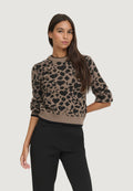 Pullover Jacqueline de Yong JDYLORRAINE ANIMAL L/S PULLOVER KNT