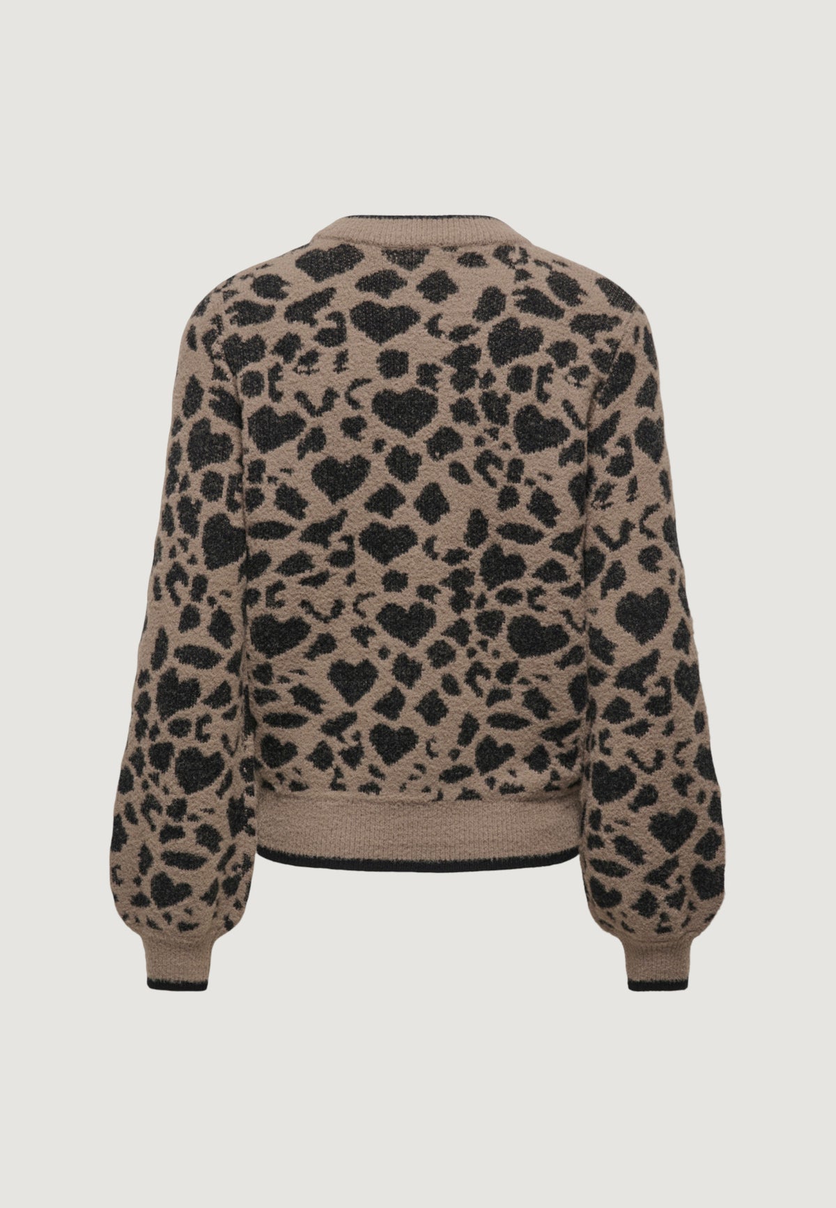 Pullover Jacqueline de Yong JDYLORRAINE ANIMAL L/S PULLOVER KNT