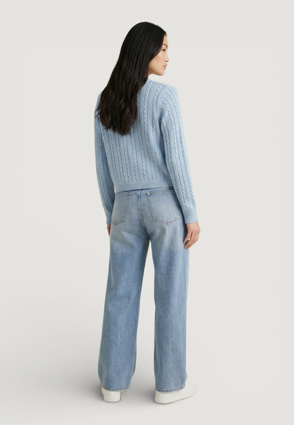 Maglione Jacqueline de Yong Jdybow Emb. L/S O-Neck Cable Pull Knt