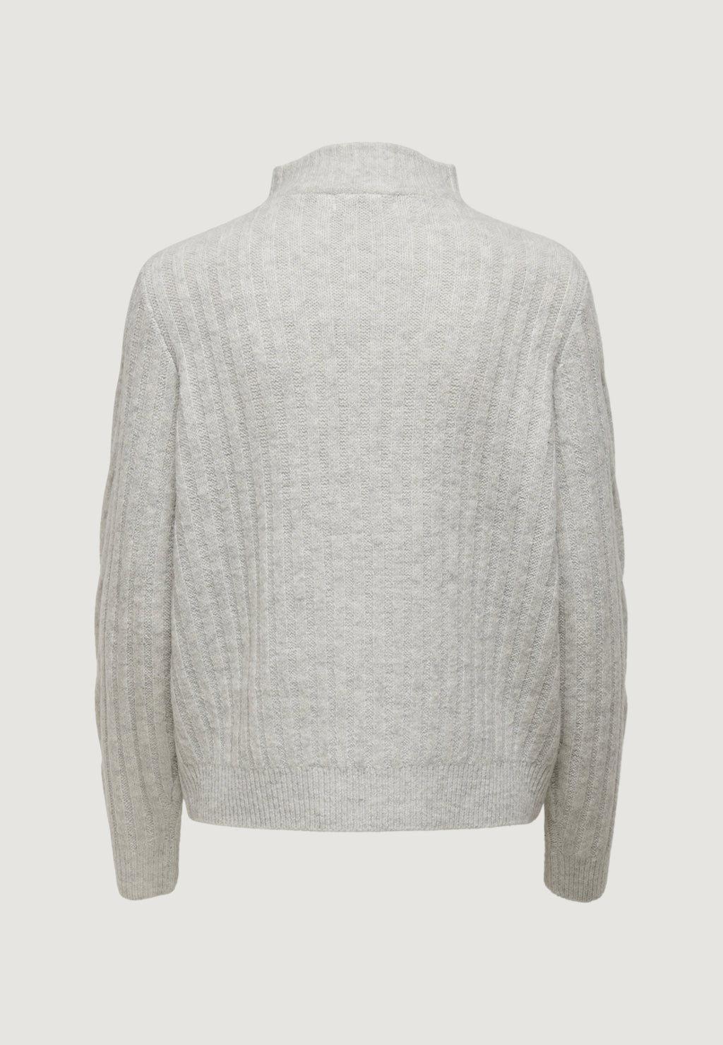 Pullover Jacqueline de Yong JDYANDREA L/S ZIP CABLE PULLOVE KNT NOOS