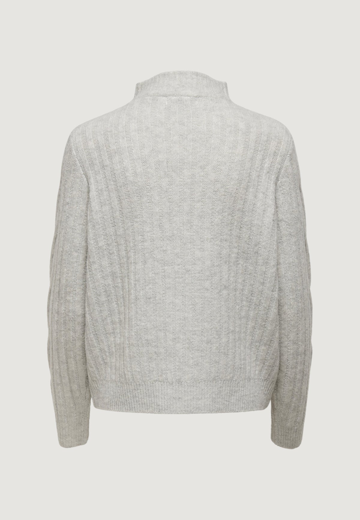 Pullover Jacqueline de Yong JDYANDREA L/S ZIP CABLE PULLOVE KNT NOOS