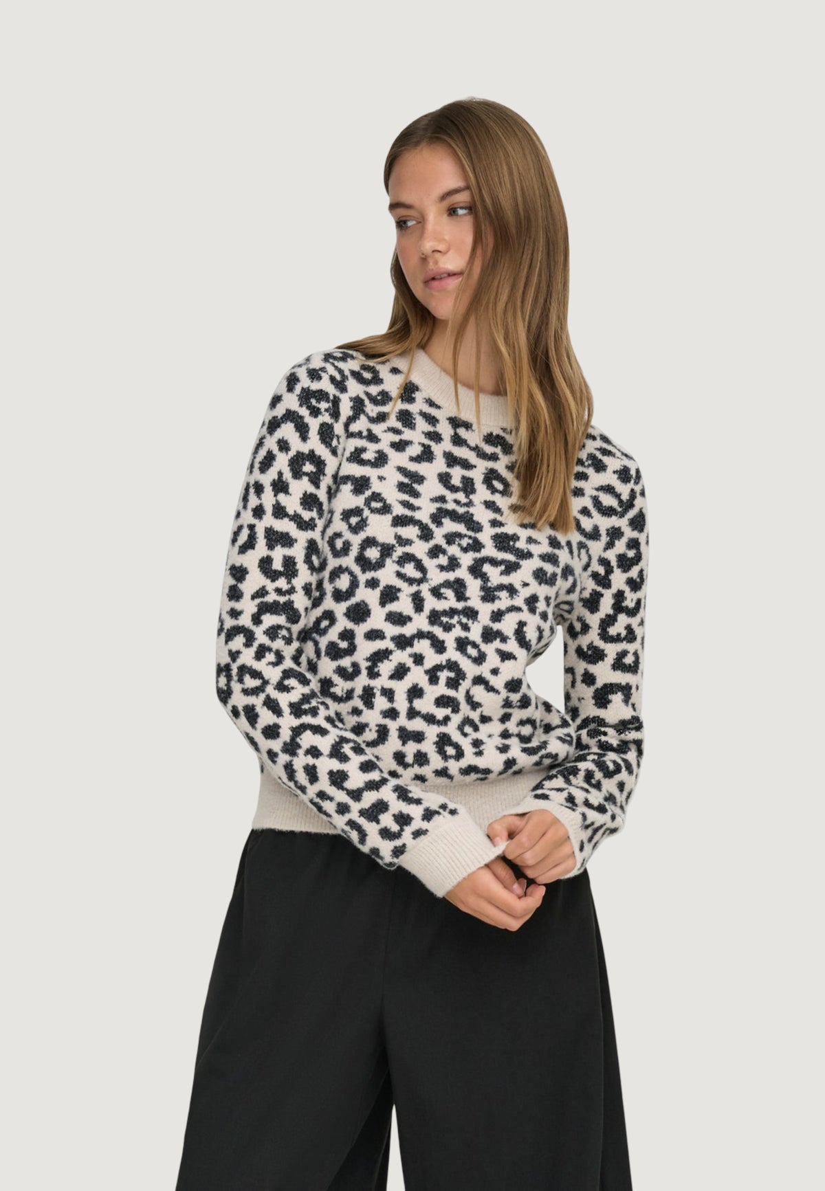 Maglione Jacqueline de Yong JDYLORRAINE ANIMAL L/S PULLOVER KNT