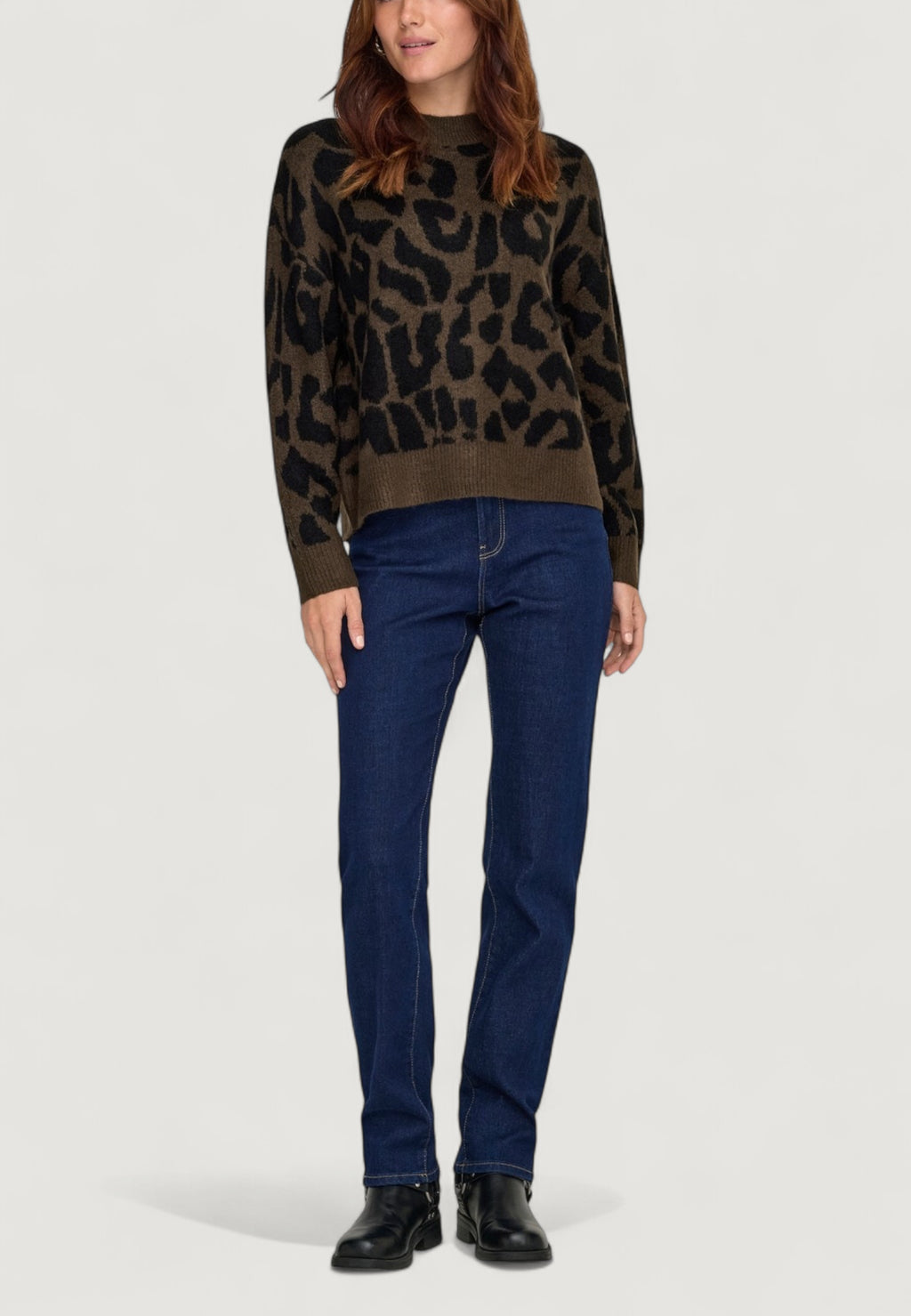 Maglione Jacqueline de Yong Jdyelanor Leo L/S On Pullover Knt