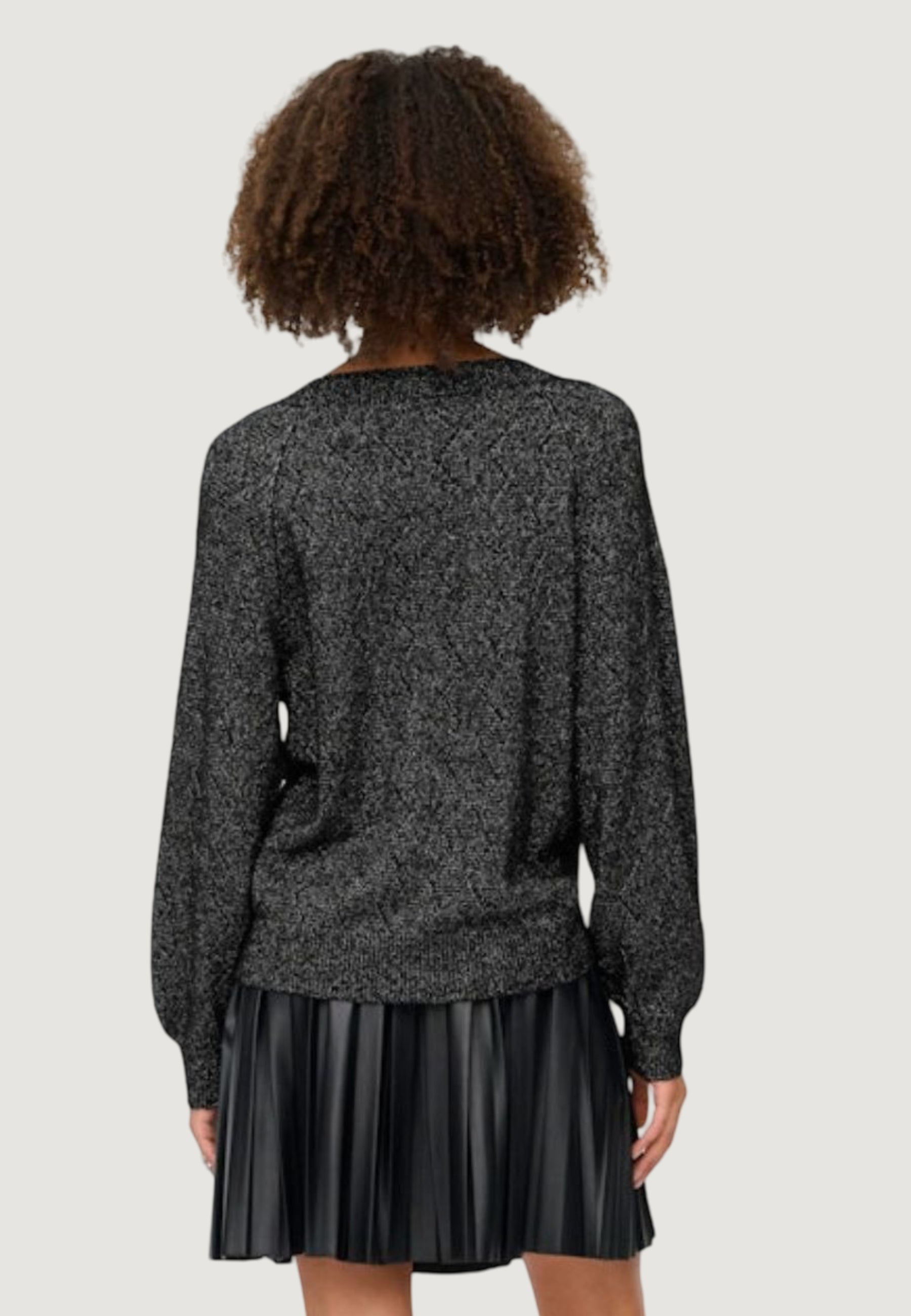 Pullover Jacqueline de Yong Jdyaspen Life L/S V-Neck Pullover Knt