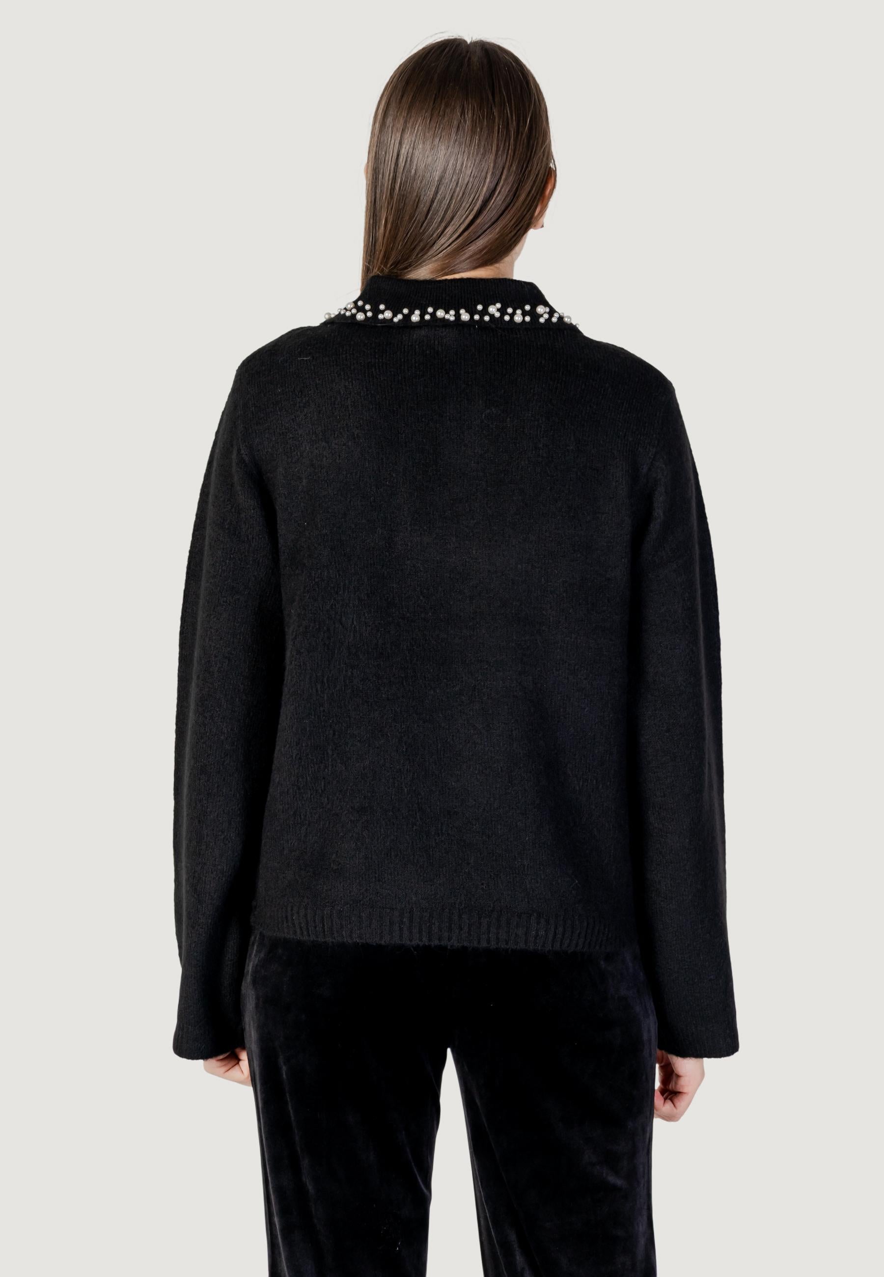 Pullover Jacqueline de Yong Jdyaubray Life L/S Pearl Collar Pull Knt