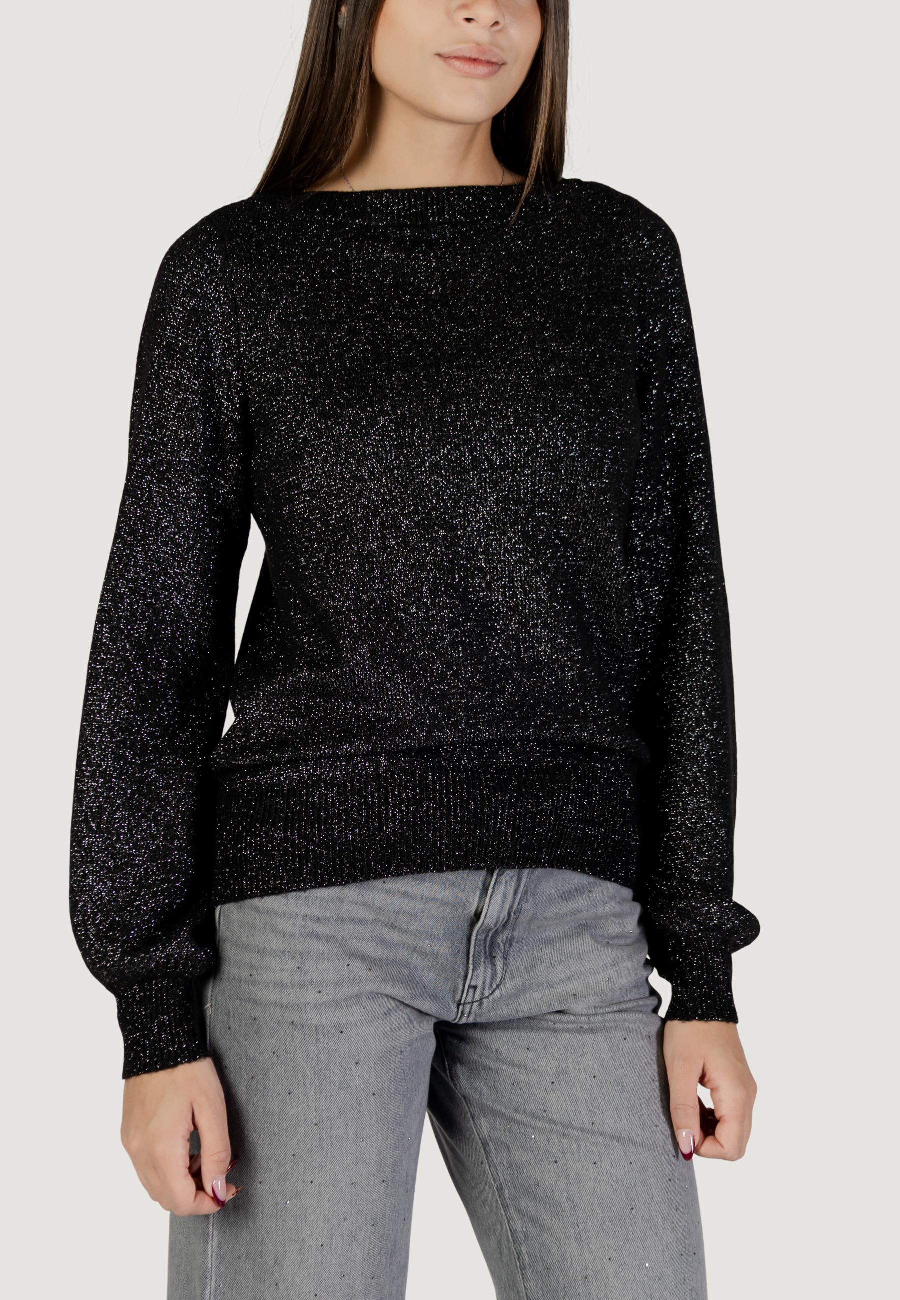 Maglione Jacqueline de Yong JDYRUE GLITTER L/S BOAT PULLOVE KNT NOOS