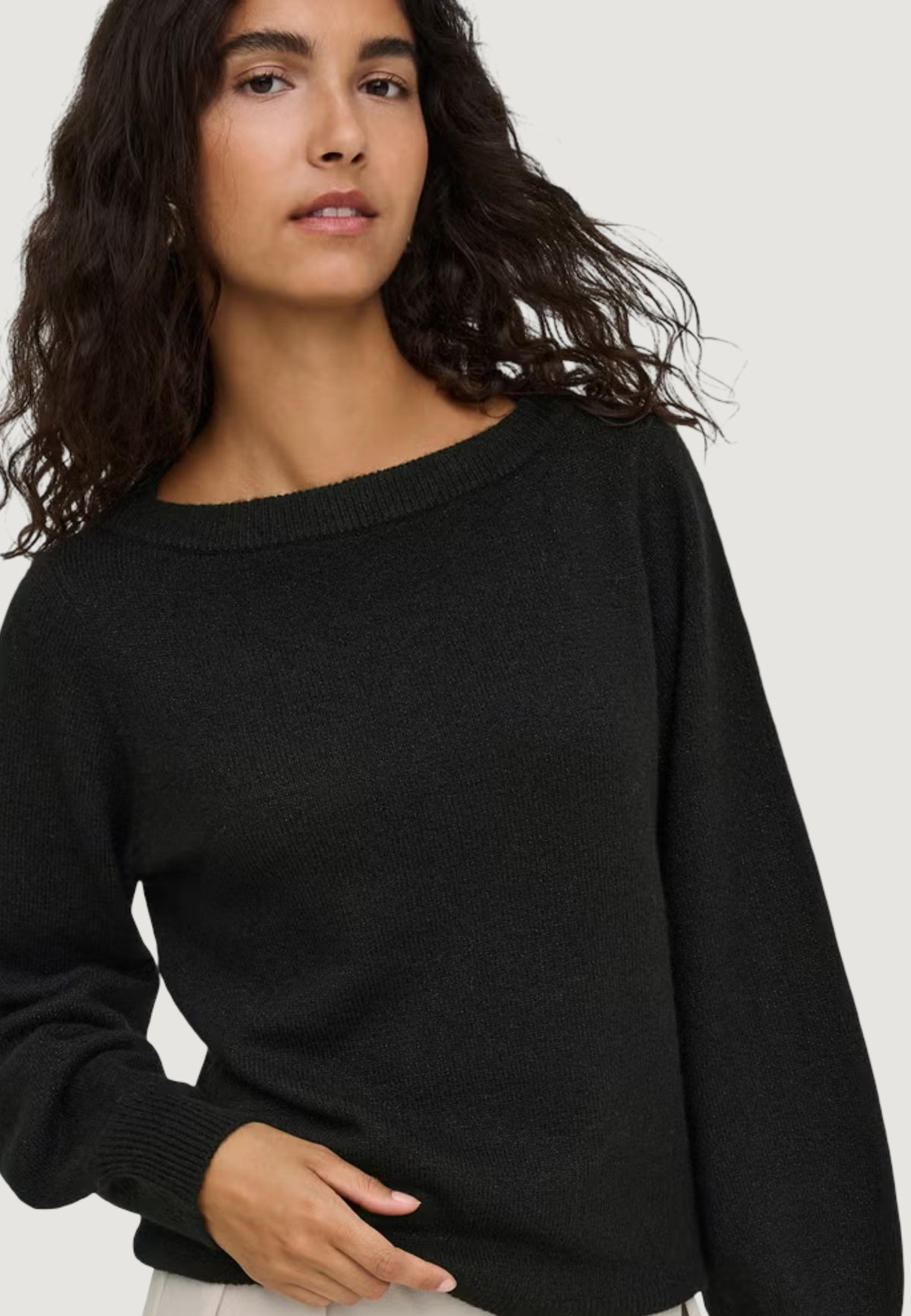 Pullover Jacqueline de Yong JDYRUE GLITTER L/S BOAT PULLOVE KNT NOOS