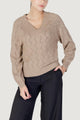 Pullover Jacqueline de Yong Jdyaspen Life L/S V-Neck Pullover Knt