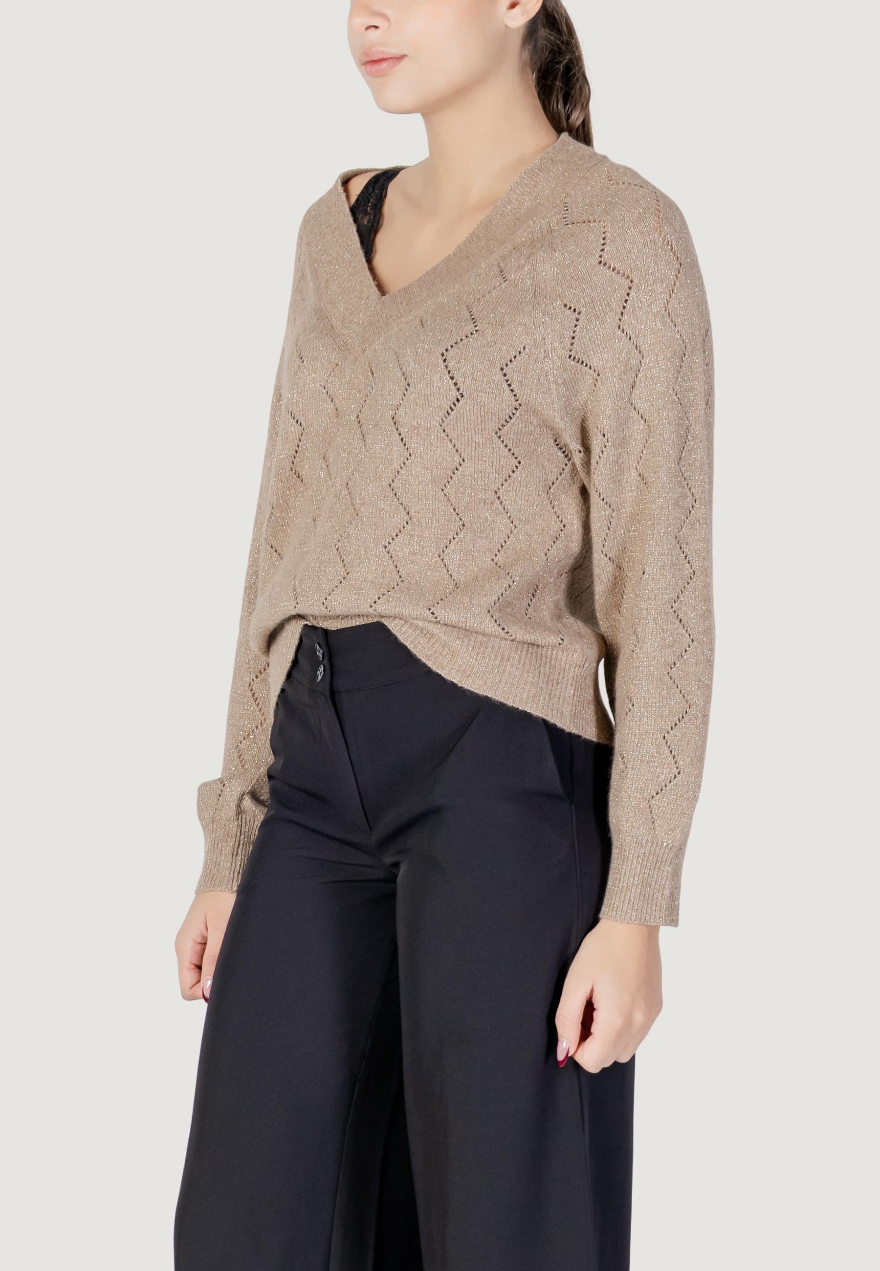 Pullover Jacqueline de Yong Jdyaspen Life L/S V-Neck Pullover Knt