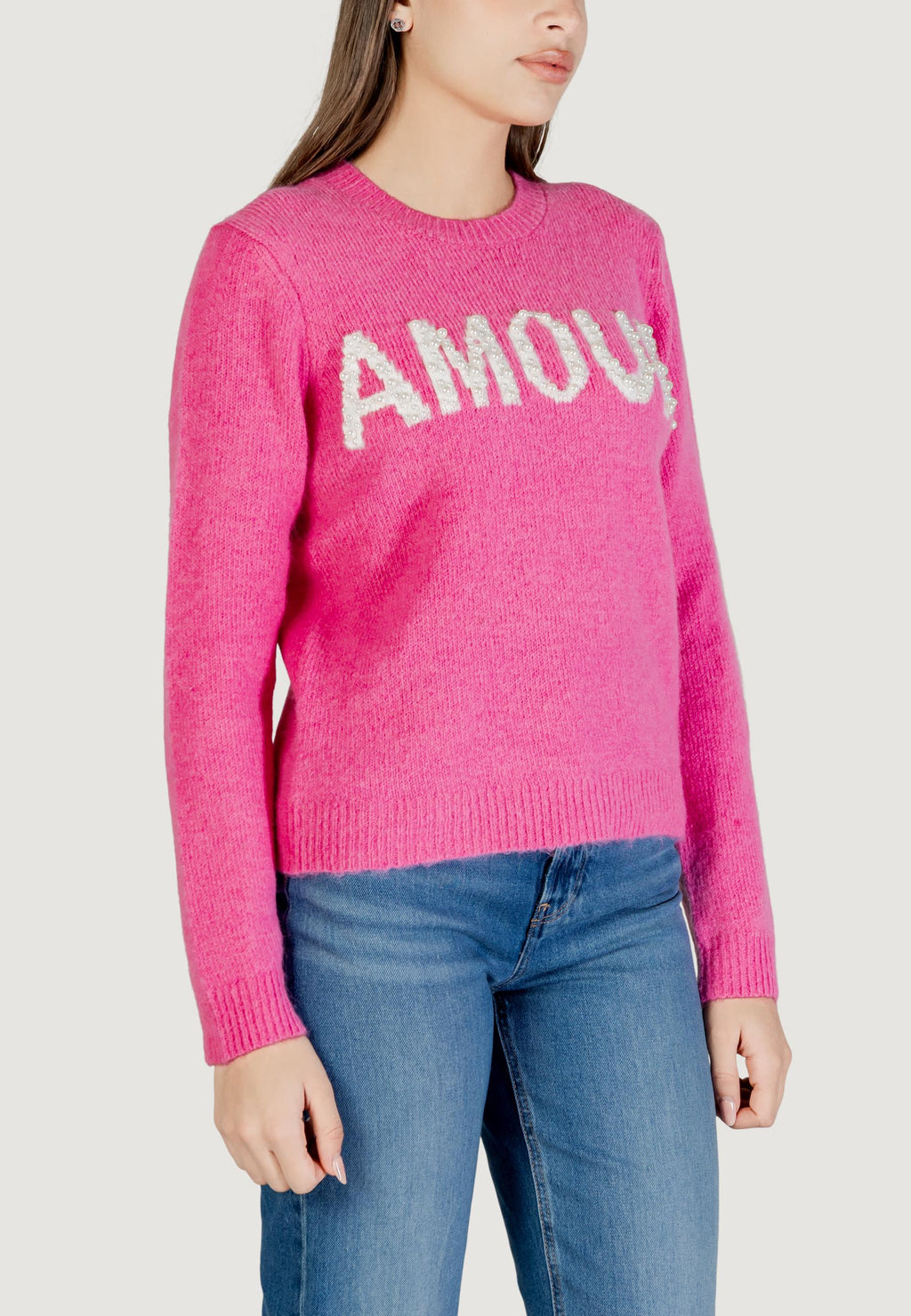 Pullover Jacqueline de Yong AMOUR LIFE L/S ON PEARL JACQ PULL KNT