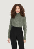 Pullover Jacqueline de Yong JDYANDREA L/S ZIP CABLE PULLOVE KNT NOOS