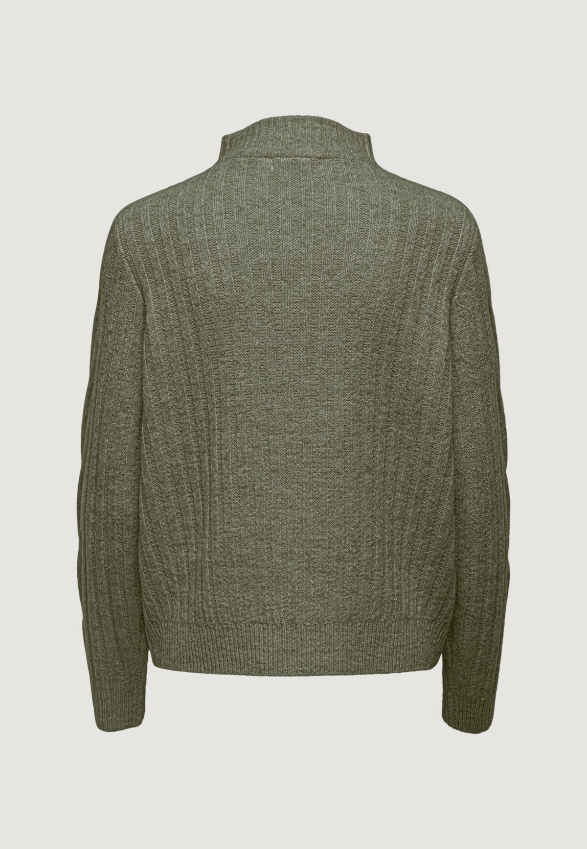 Pullover Jacqueline de Yong JDYANDREA L/S ZIP CABLE PULLOVE KNT NOOS
