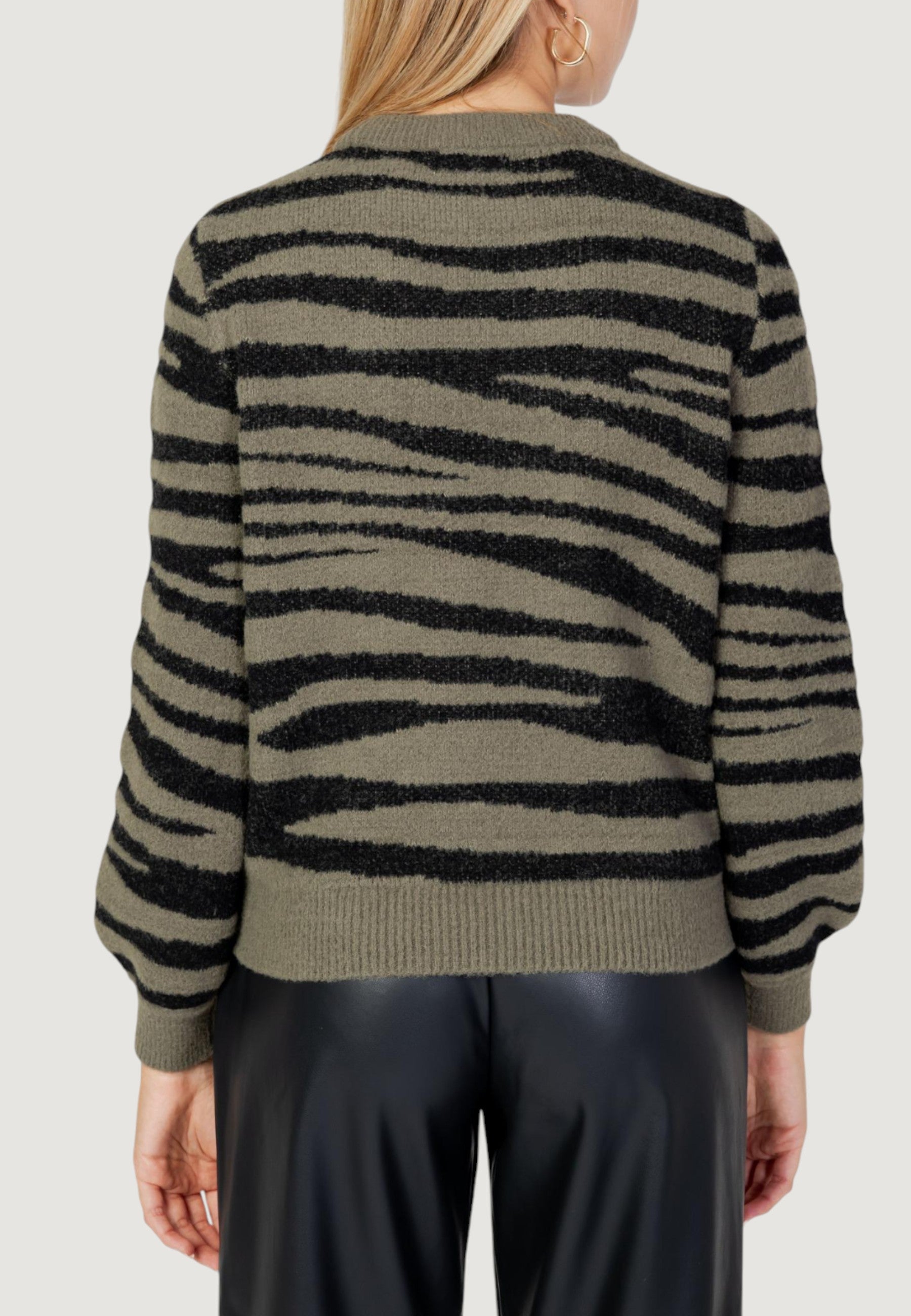 Pullover Jacqueline de Yong JDYLORRAINE ANIMAL L/S PULLOVER KNT