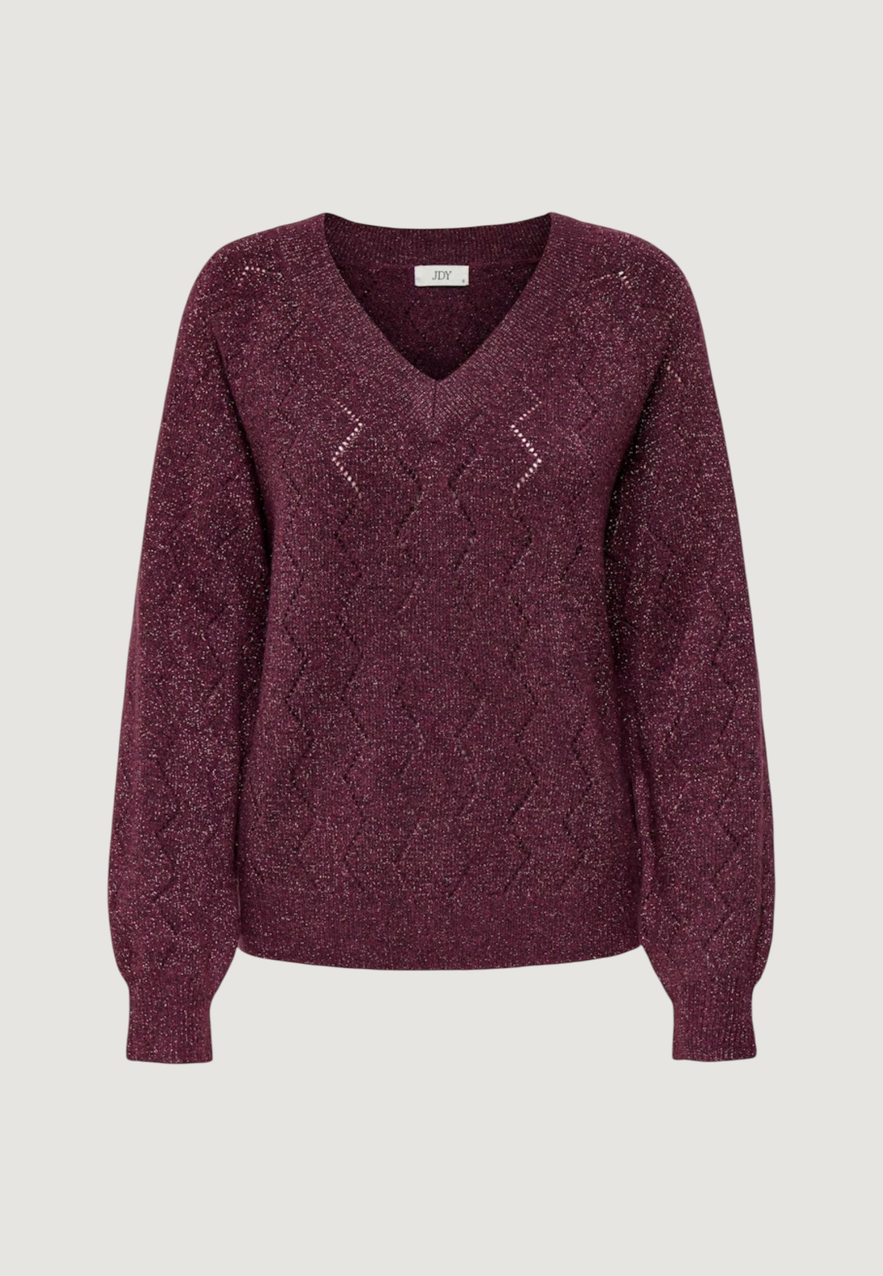 Pullover Jacqueline de Yong Jdyaspen Life L/S V-Neck Pullover Knt