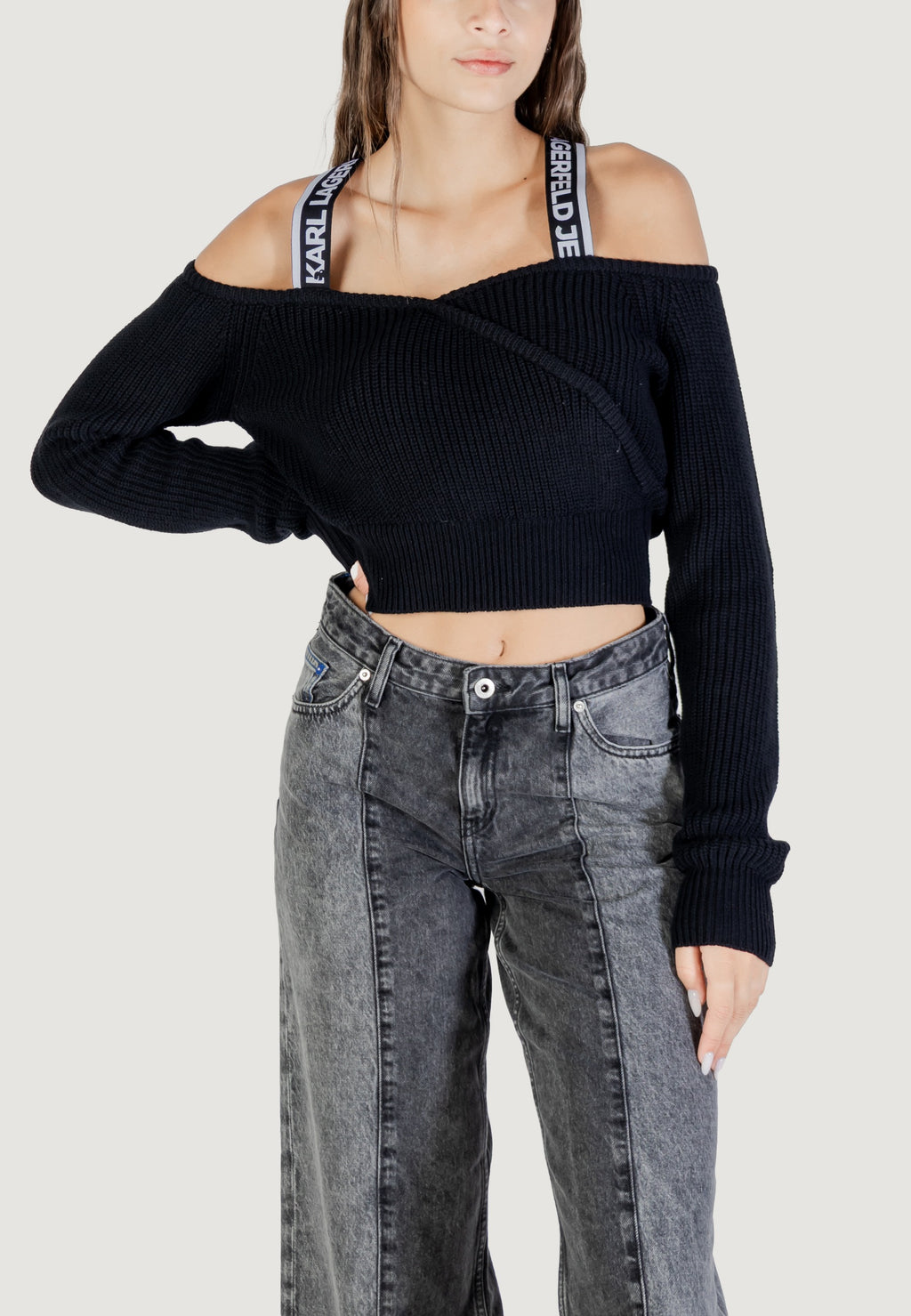Maglione Karl Lagerfeld Jeans KLJ CUT-OUT SWEATER