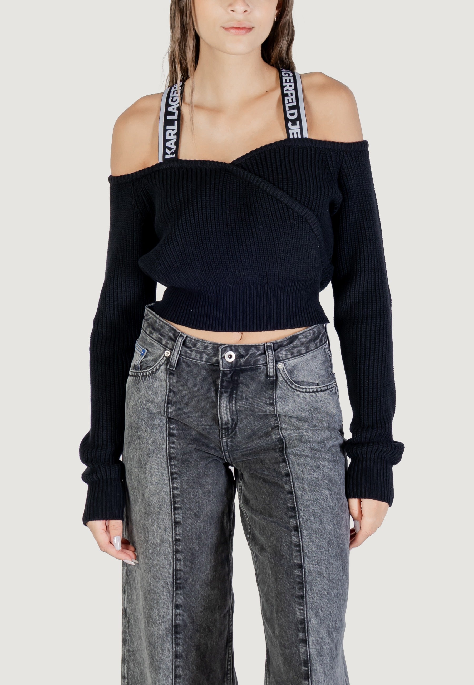 Maglione Karl Lagerfeld Jeans KLJ CUT-OUT SWEATER