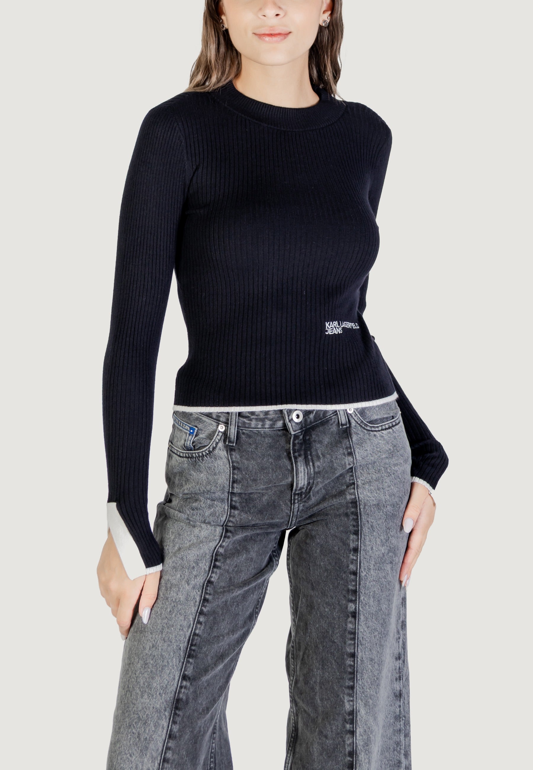 Maglione Karl Lagerfeld Jeans KLJ MOCK NECK SWEATER