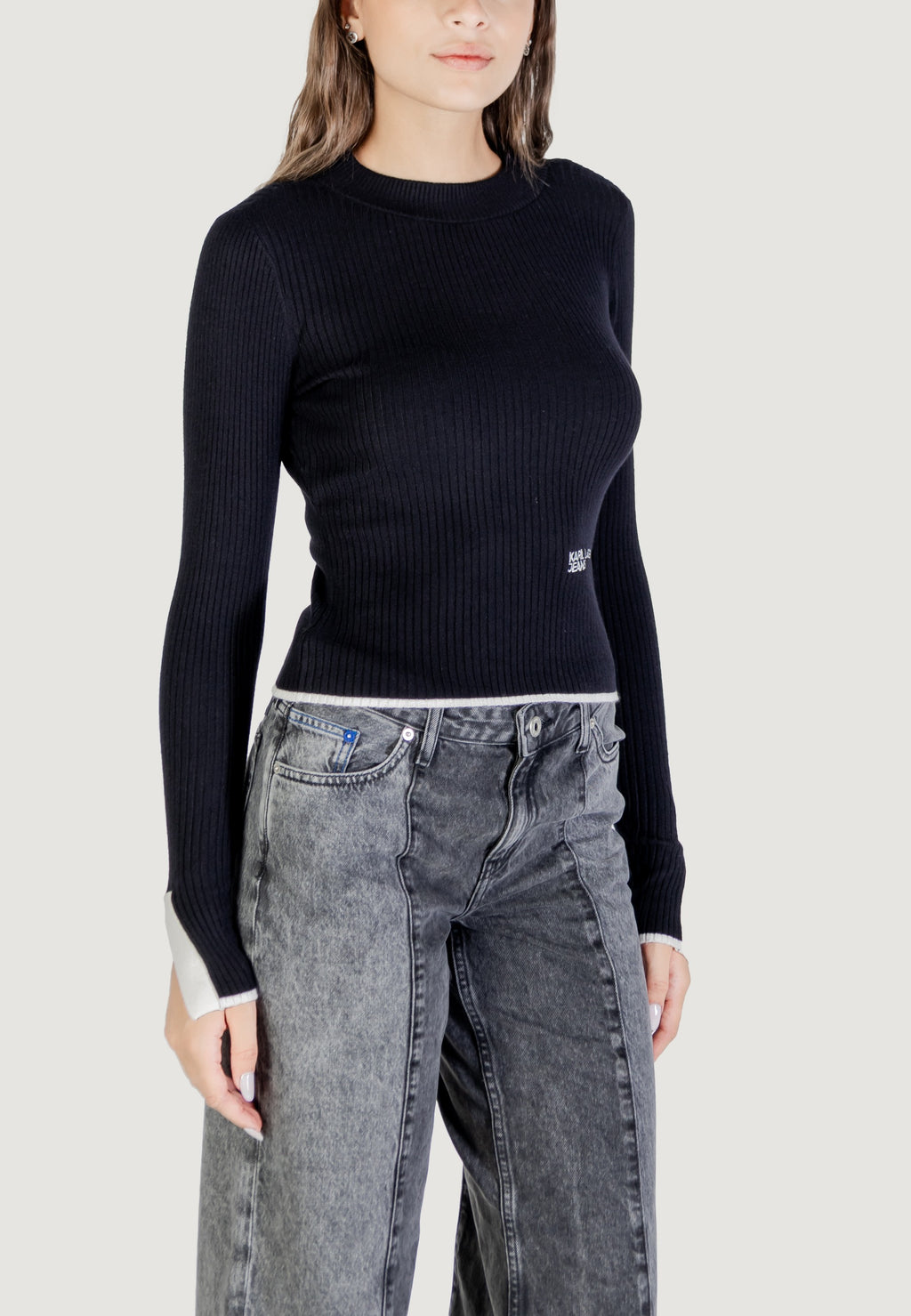 Maglione Karl Lagerfeld Jeans KLJ MOCK NECK SWEATER