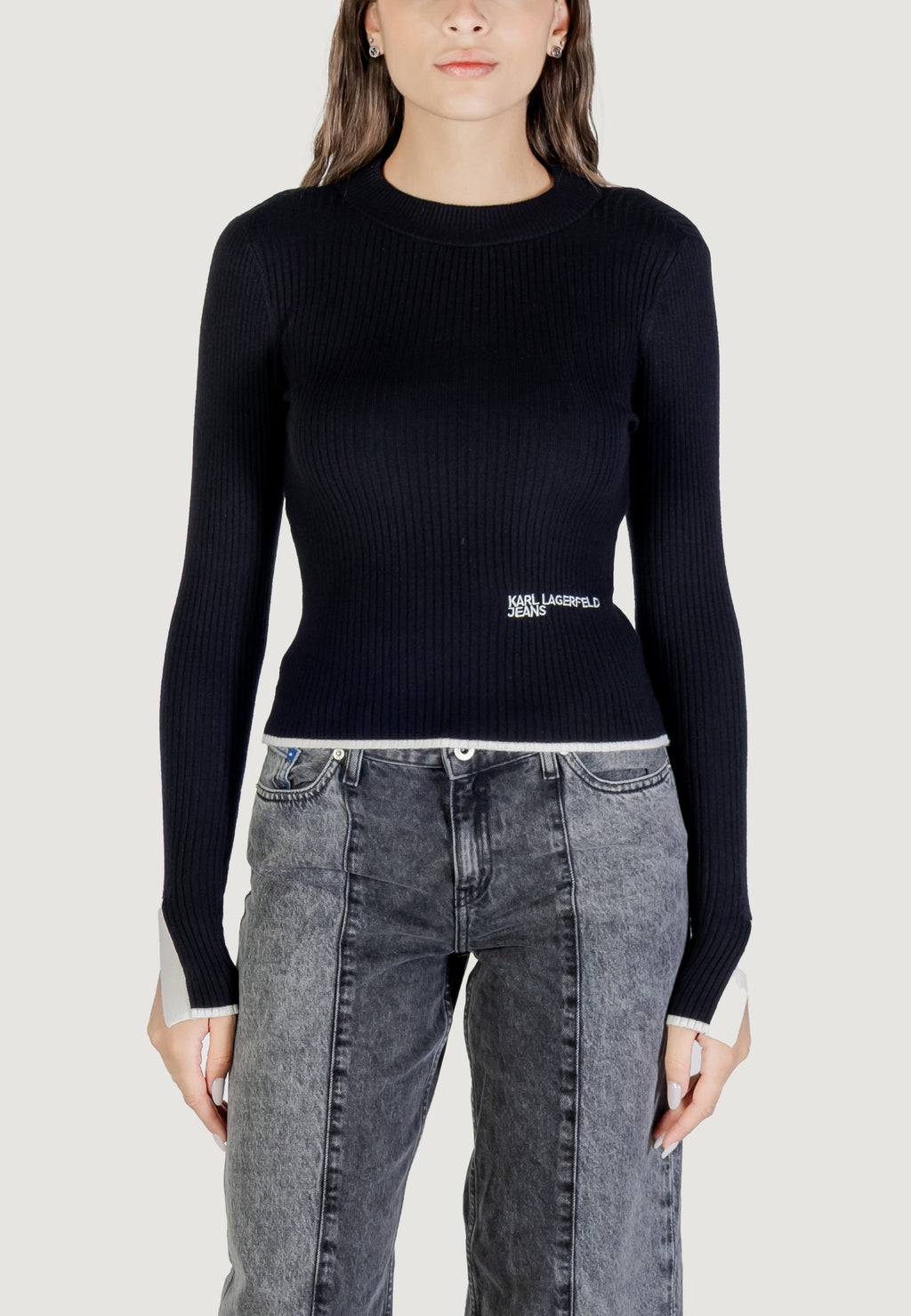 Maglione Karl Lagerfeld Jeans KLJ MOCK NECK SWEATER