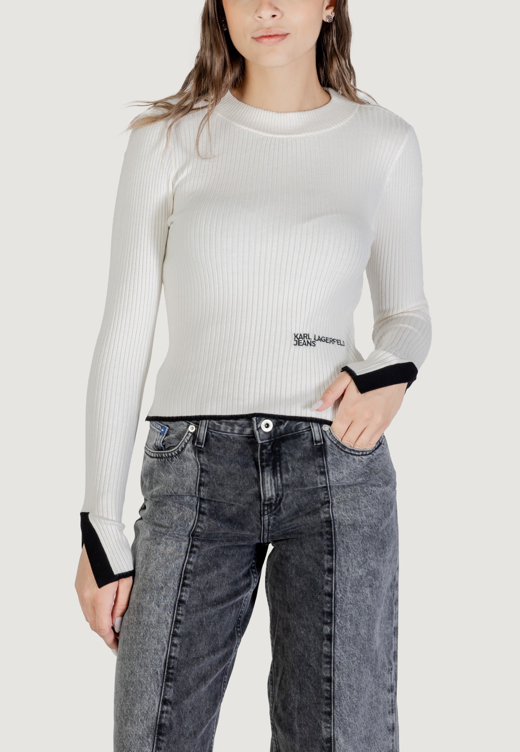 Maglione Karl Lagerfeld Jeans KLJ MOCK NECK SWEATER