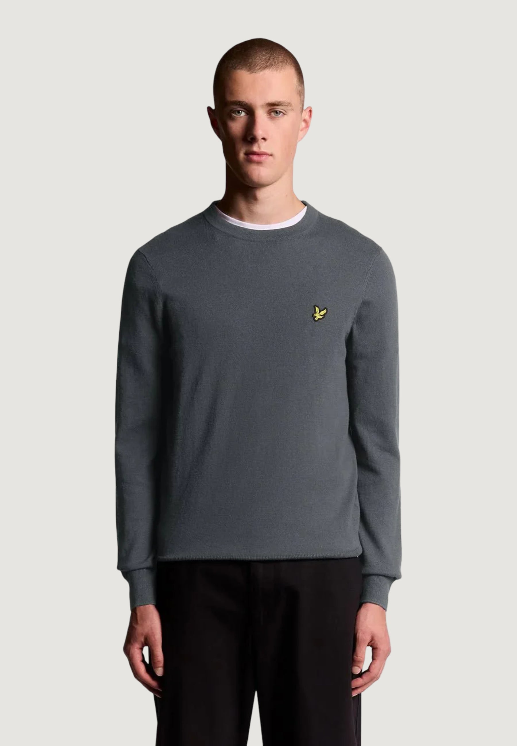 Maglione Lyle & Scott Cotton Merino Crew Neck Jumper
