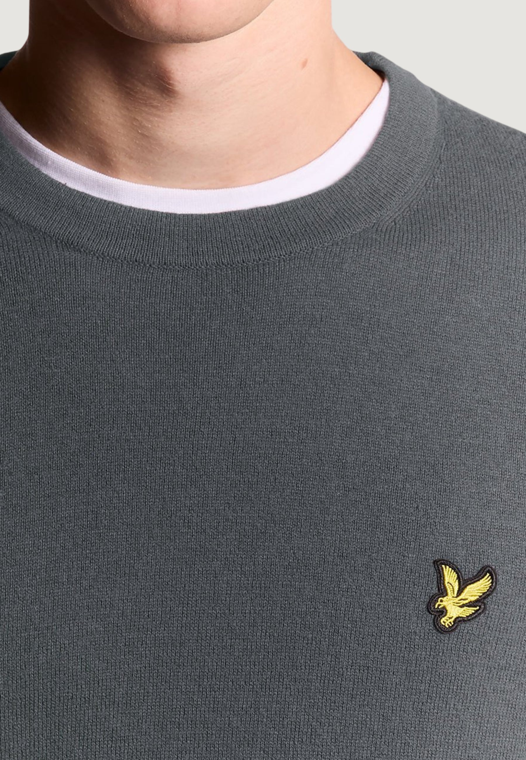 Maglione Lyle & Scott Cotton Merino Crew Neck Jumper