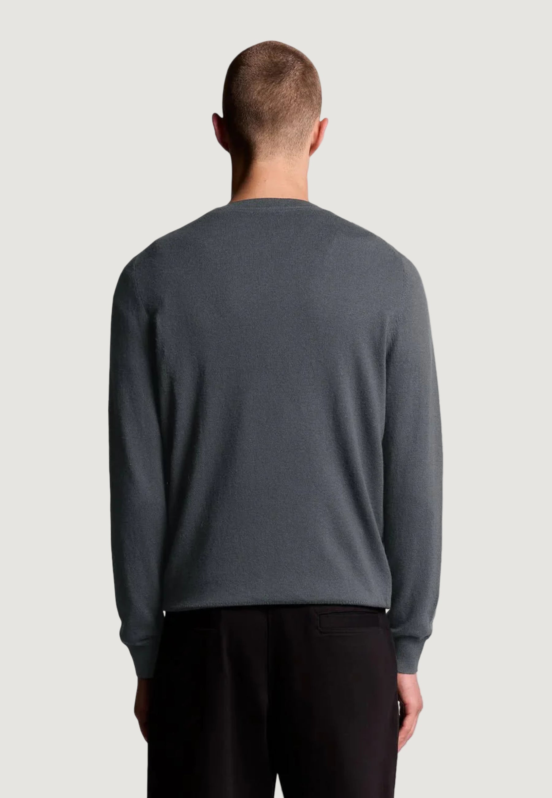 Maglione Lyle & Scott Cotton Merino Crew Neck Jumper