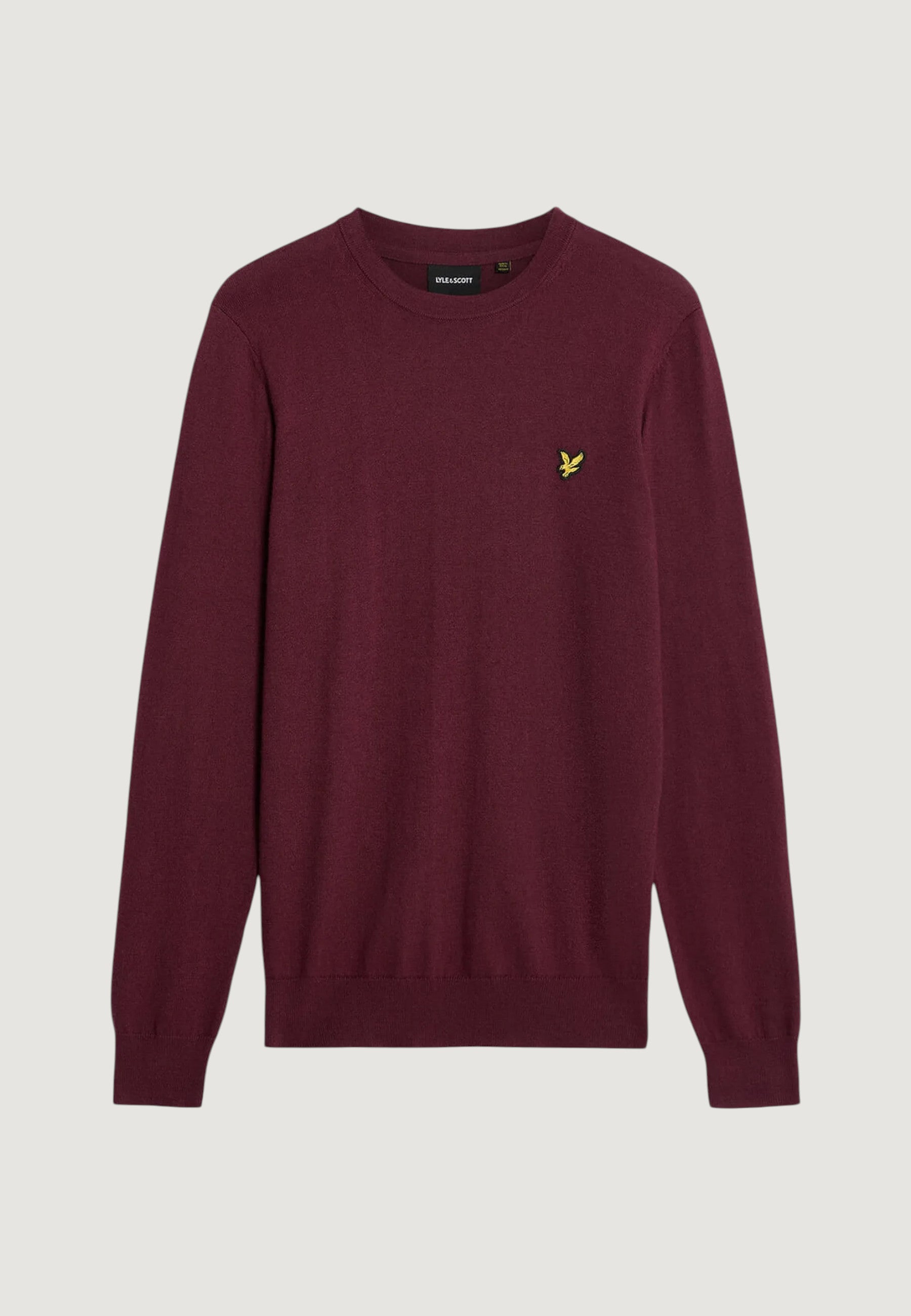 Maglione Lyle & Scott Cotton Merino Crew Neck Jumper