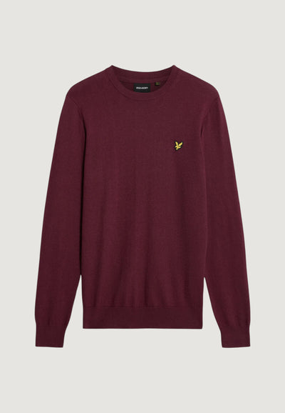 Maglione Lyle & Scott Cotton Merino Crew Neck Jumper