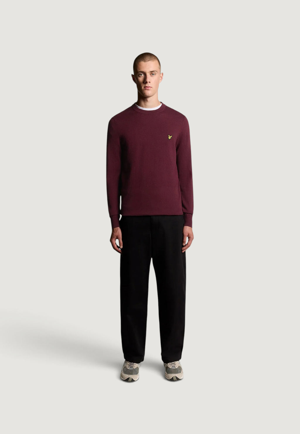 Maglione Lyle & Scott Cotton Merino Crew Neck Jumper