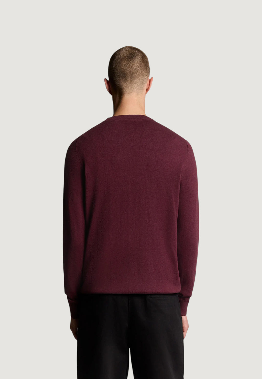 Maglione Lyle & Scott Cotton Merino Crew Neck Jumper