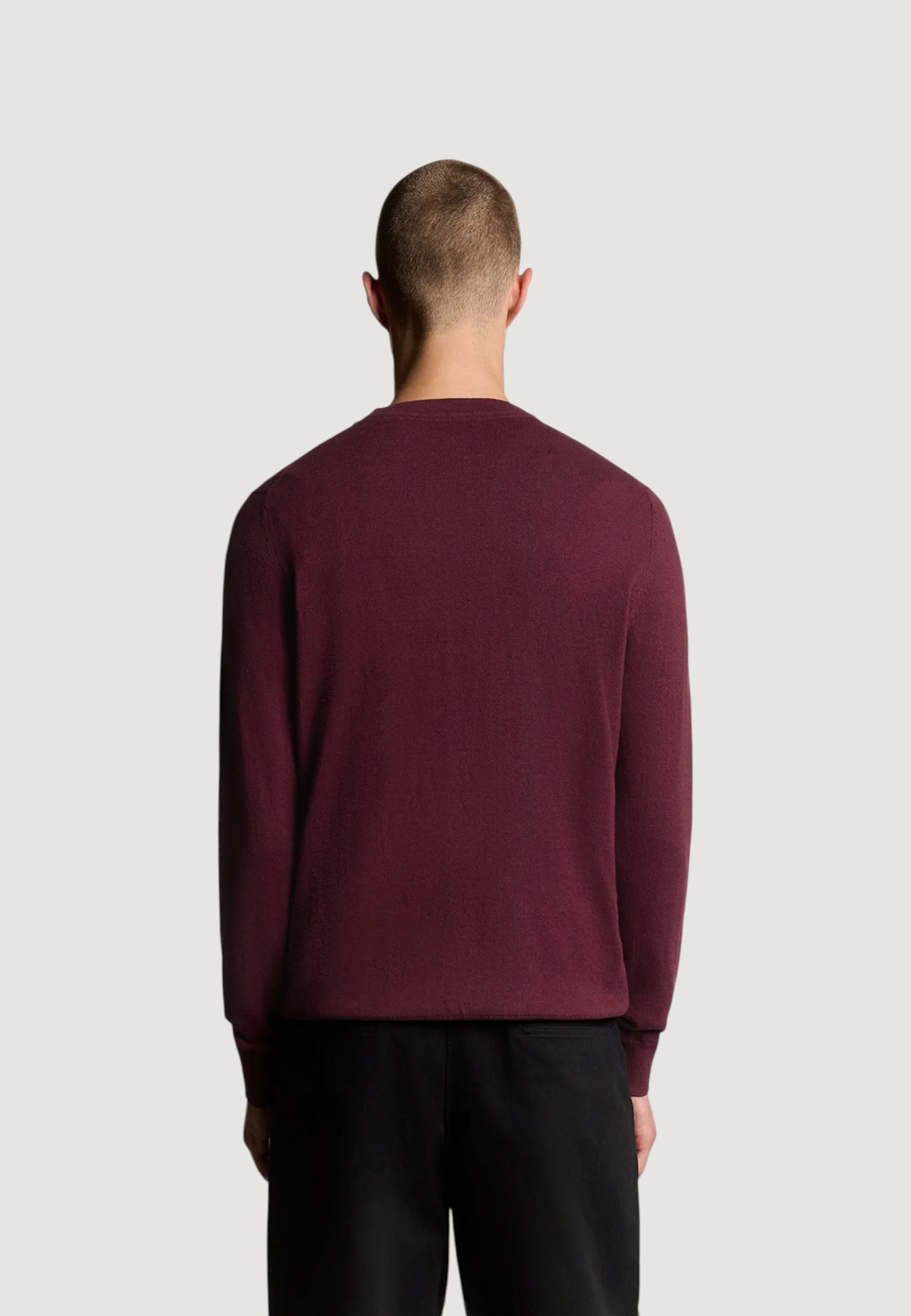 Maglione Lyle & Scott Cotton Merino Crew Neck Jumper