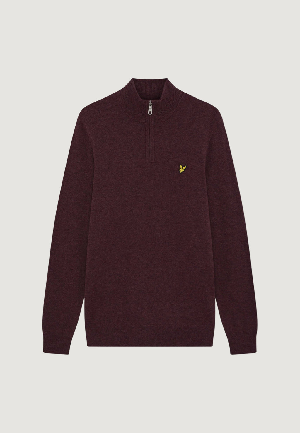Pullover Lyle & Scott Cotton Merino Quarter Zip Jump
