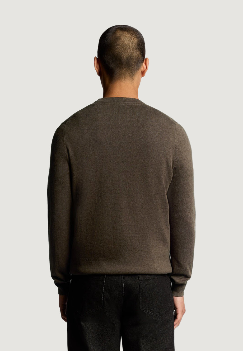 Maglione Lyle & Scott Cotton Merino Crew Neck Jumper