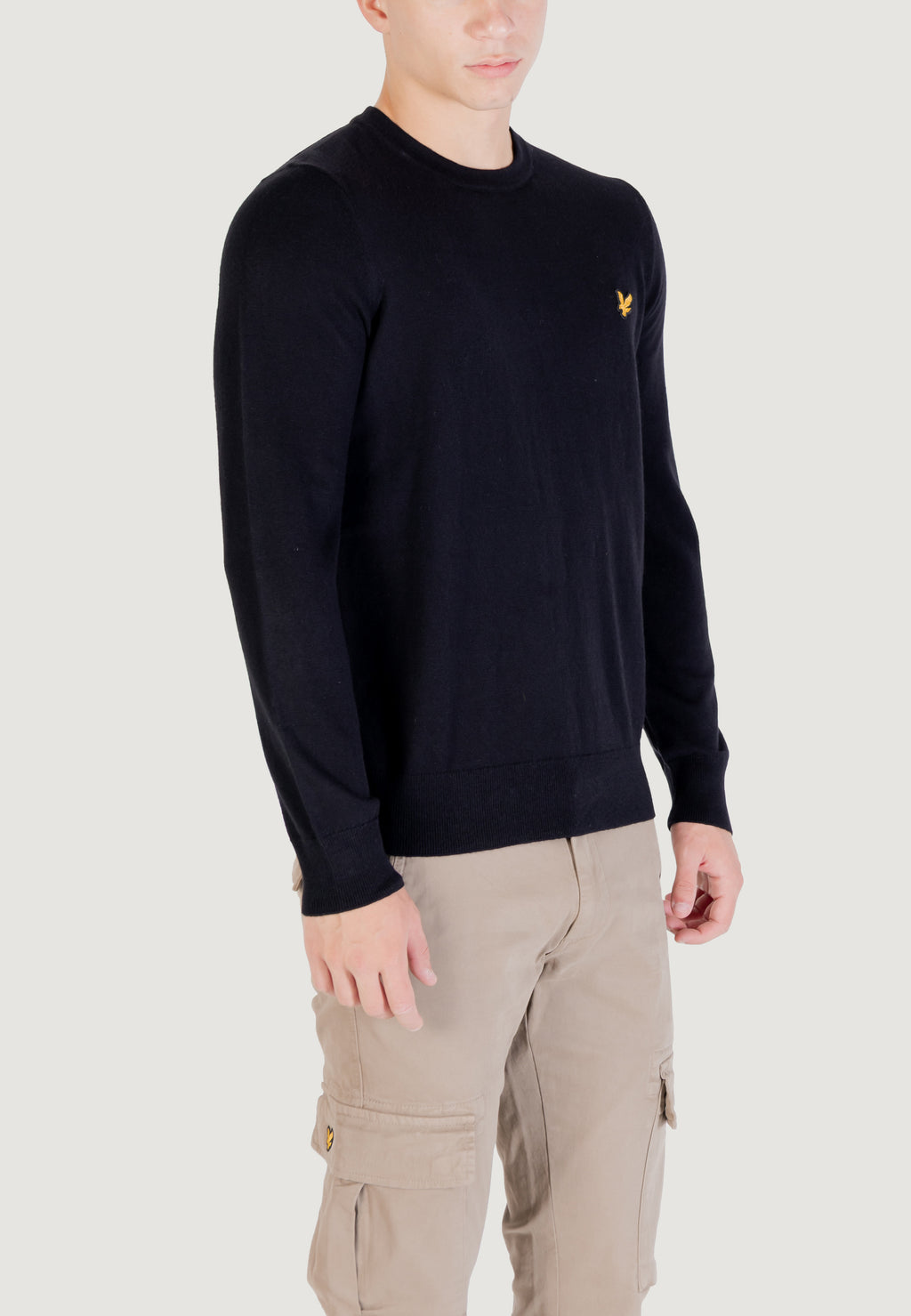 Maglione Lyle & Scott Cotton Merino Crew Neck Jumper