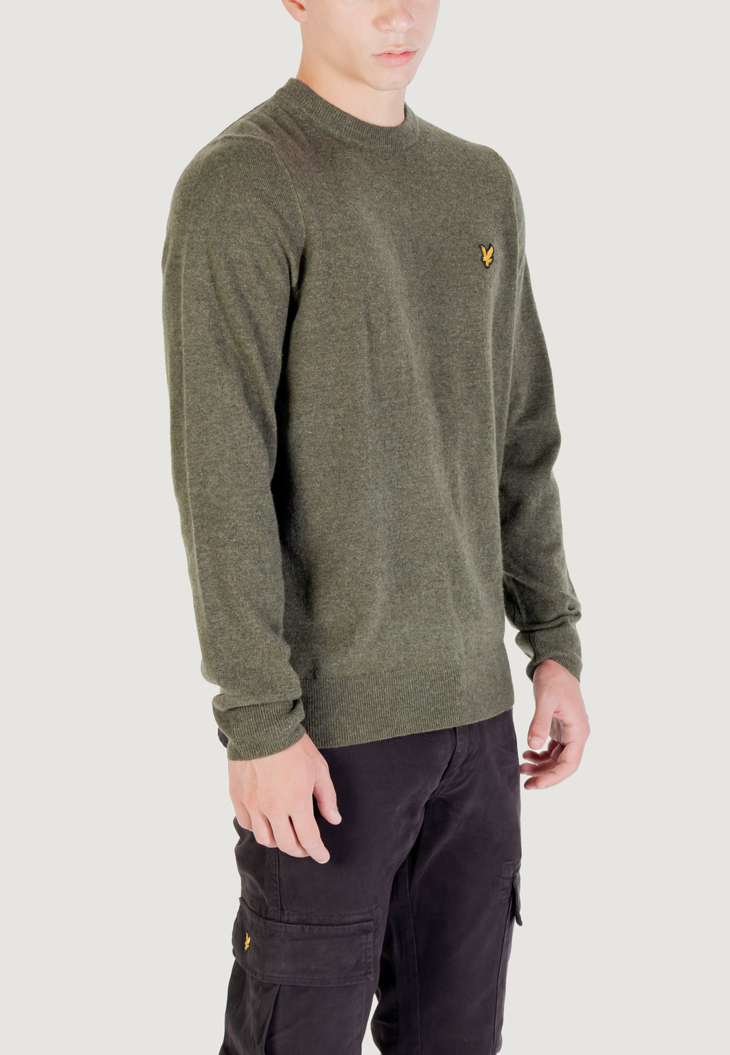 Maglione Lyle & Scott Lambswool Blend Crew Neck Jump