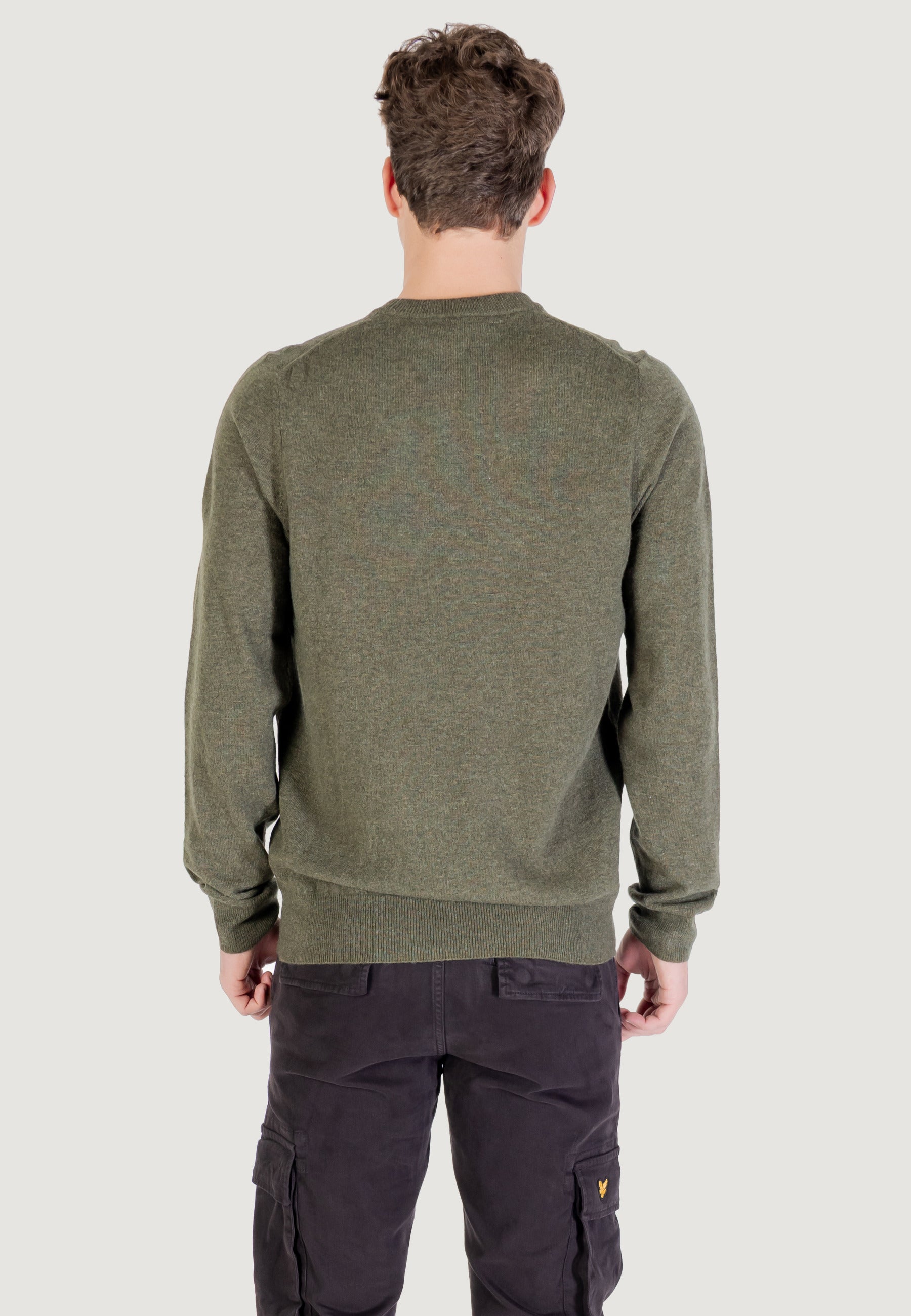 Maglione Lyle & Scott Lambswool Blend Crew Neck Jump