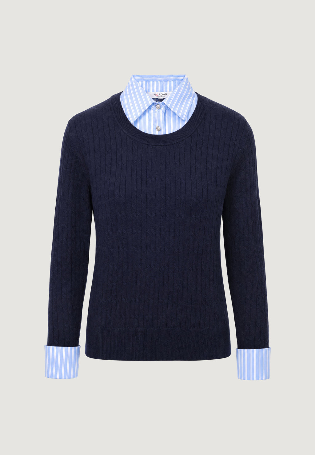 Maglione Morgan De Toi 252-MBLUE