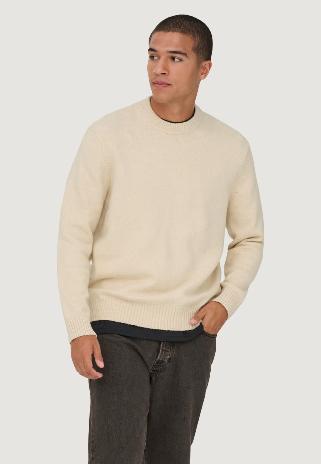 Maglione Only & Sons Onsjames Rlx Crew Knit Noos