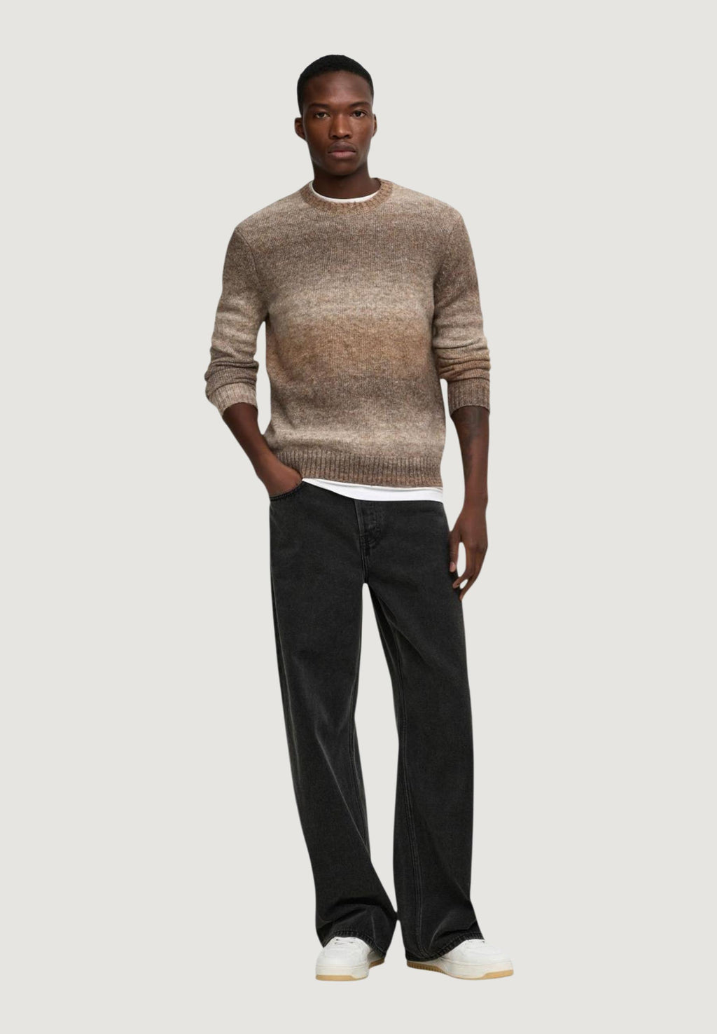 Pullover Only & Sons Onsmack Gradiant Reg Crew Knit