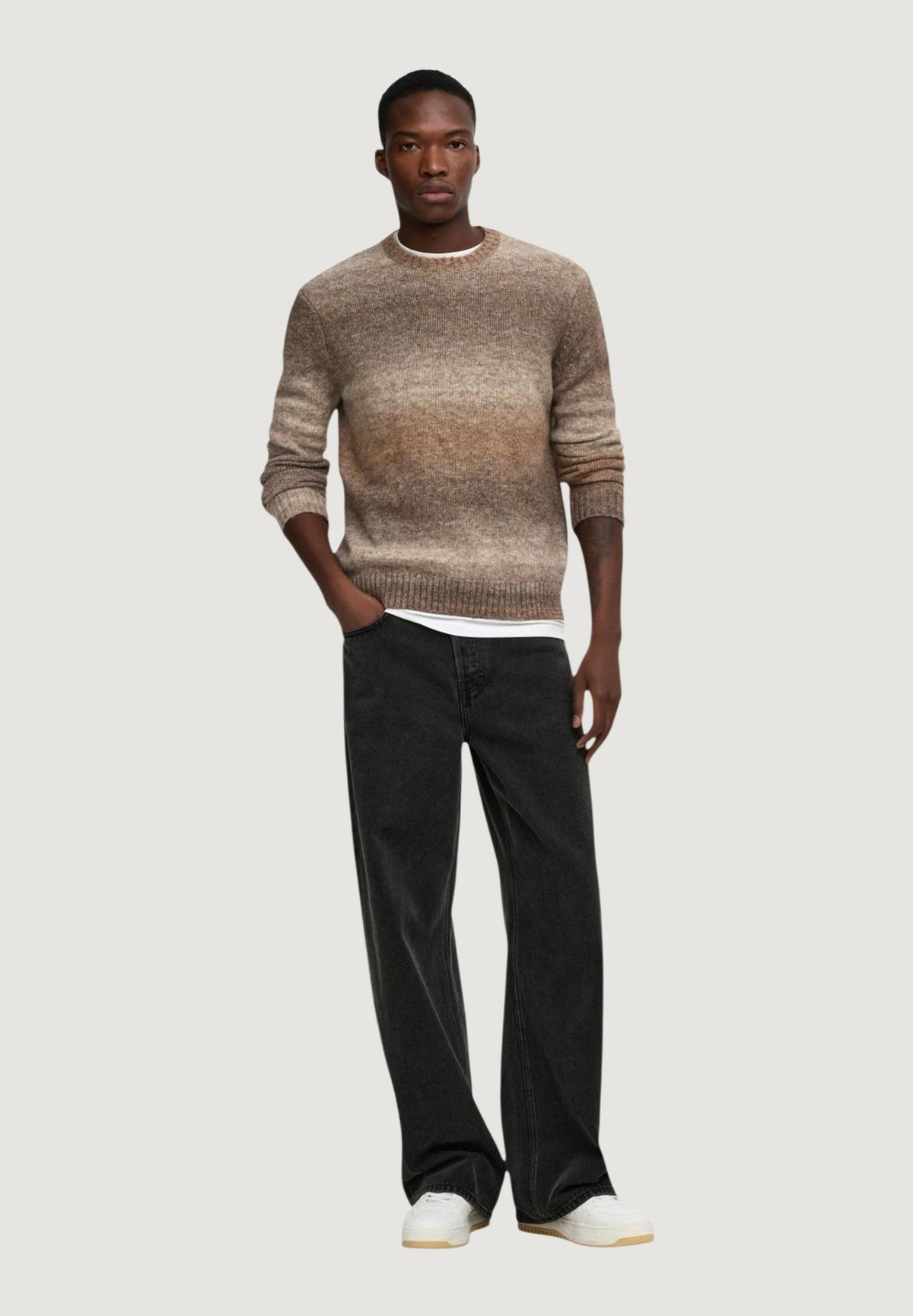 Pullover Only & Sons Onsmack Gradiant Reg Crew Knit