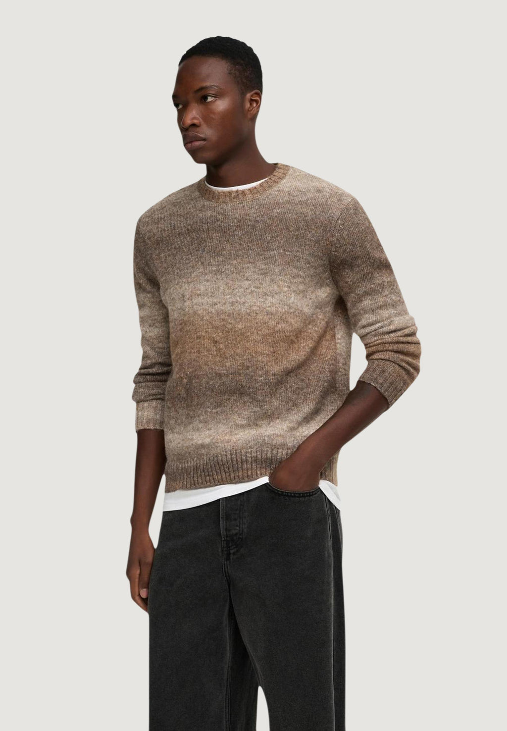Pullover Only & Sons Onsmack Gradiant Reg Crew Knit
