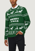 Maglione Only & Sons ONSXMAS REG 5 ALLOVER CREW KNIT