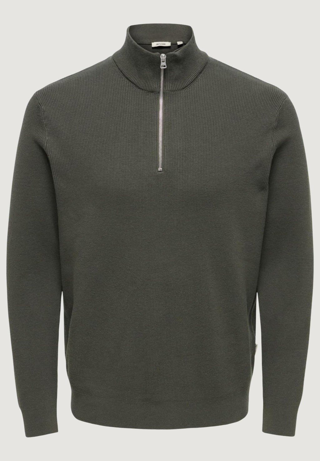 Maglione Only & Sons Onsphil Reg 12 Struc Half Zip Knit Noos