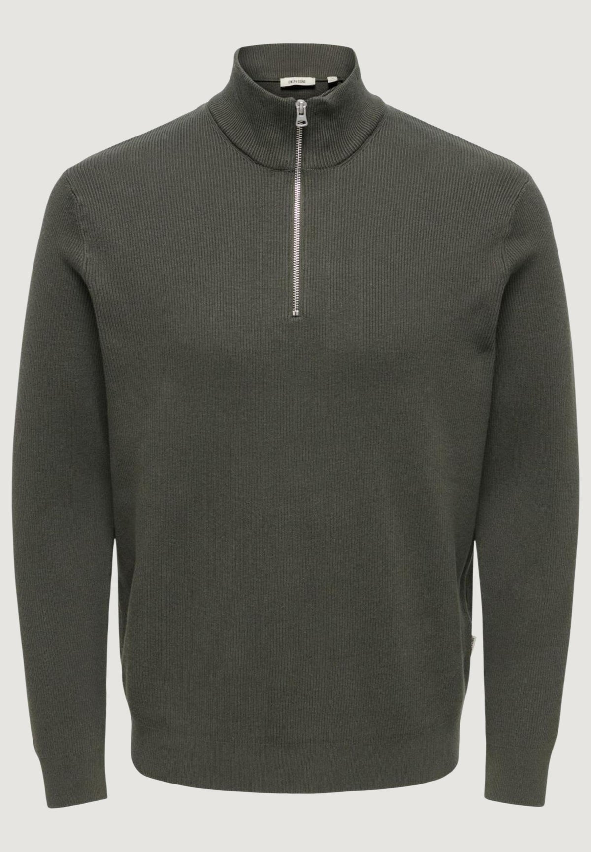 Maglione Only & Sons Onsphil Reg 12 Struc Half Zip Knit Noos