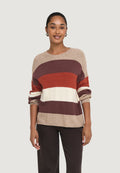 Maglione Only ONLATIA L/S STRIPE PULLOV KNT NOOS