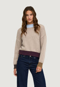 Pullover Only ONLOLINA LS CONTRAST HIGHNECK CC KNT