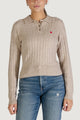 Maglione Only Onlkatia Ls Cable Polo Cc Knt