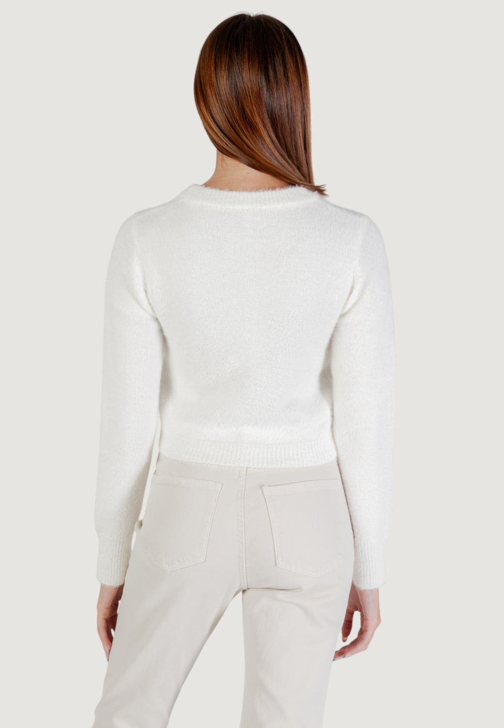 Maglione Only ONLPETRA LS SHORT O-NECK CC KNT